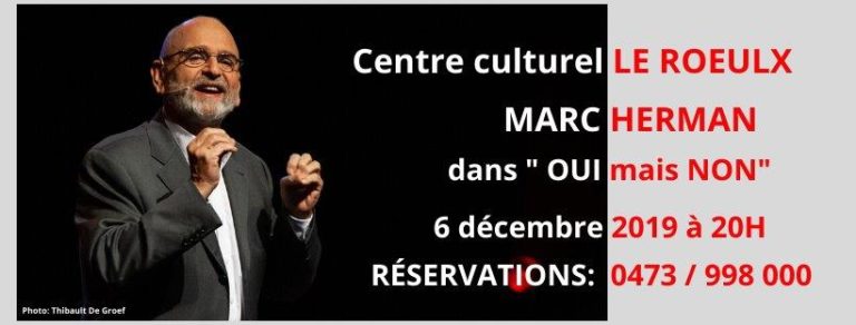 Lire la suite à propos de l’article 6 décembre à Le Roeulx (centre culturel)